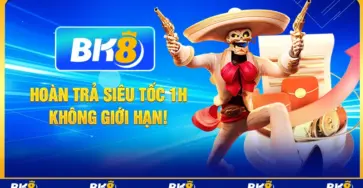 Hoàn trả siêu tốc 1h không giới hạn!